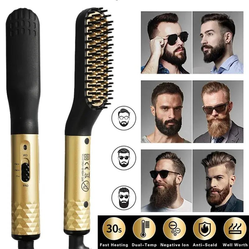 Elevate Your Beard Game with the A&S Direct Beard Straightener - A&S Direct