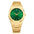 A&S Direct Gold Green Stainless Steel Watch For Men