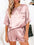 A&S Direct Pink / S Summer Satin Pajamas Set Women