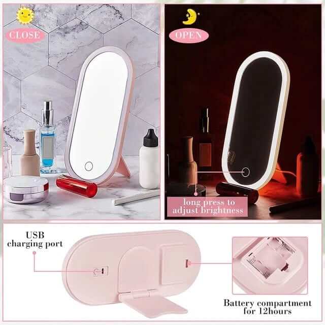 A&S Direct Portable Makeup Organizer Box