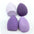 A&S Direct Purple 4pcs Makeup Sponge