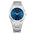 A&S Direct Silver Blue Stainless Steel Watch For Men