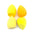 A&S Direct Yellow 4pcs Makeup Sponge