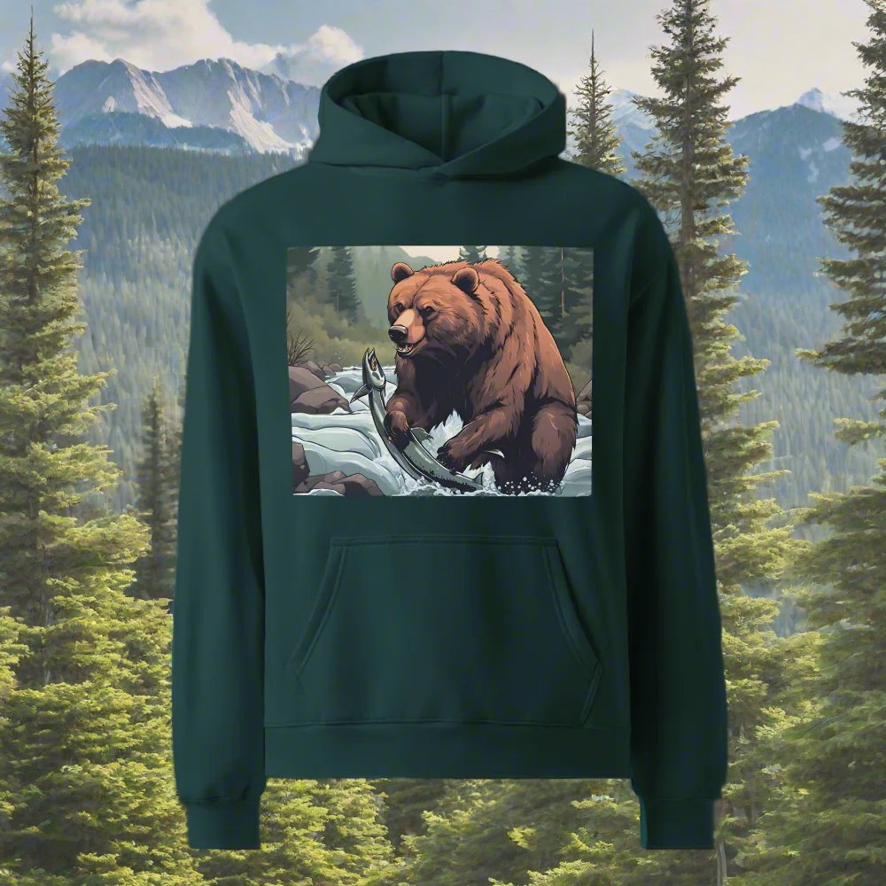 Angry Bear Unisex Oversized Hoodie - A&S Direct