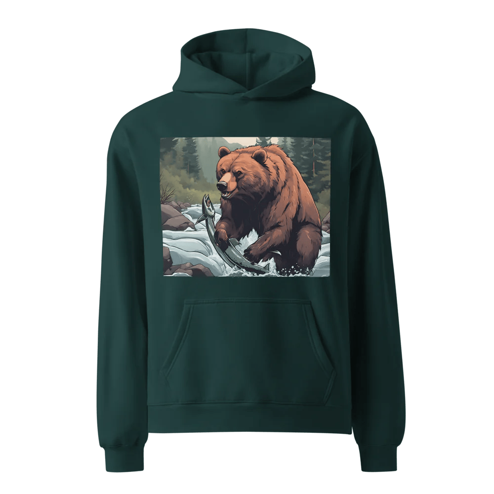 Angry Bear Unisex Oversized Hoodie - A&S Direct