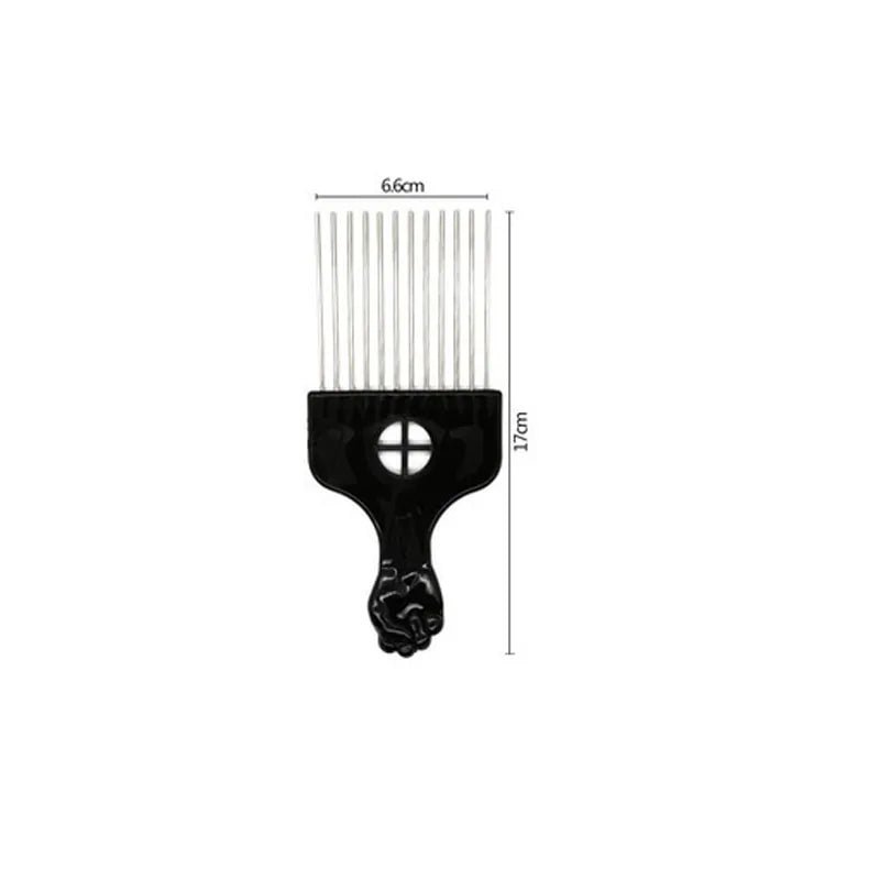 Anti Static Metal Afro Pick Comb - A&S Direct