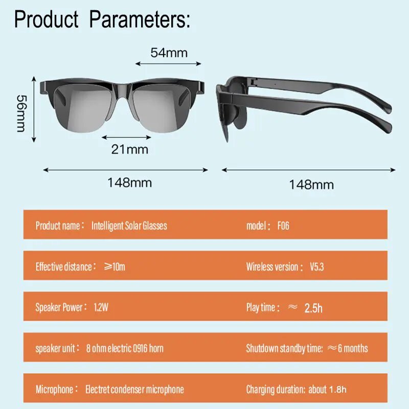 Bluetooth Sunglasses - A&S Direct