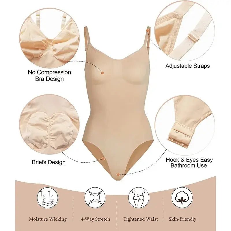 Bodysuit Shapewear Underwear - A&S Direct