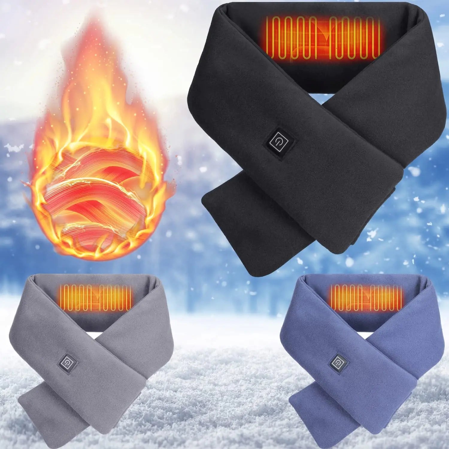 Electric Heated Scarf - A&S Direct