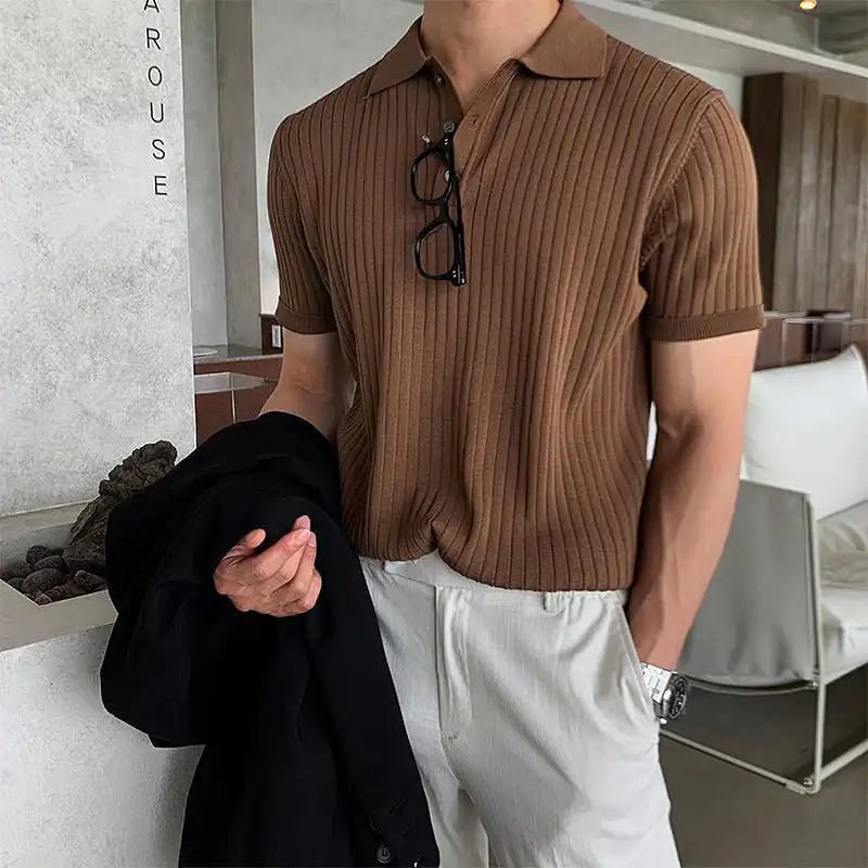 Enzo Knit Polo - A&S Direct