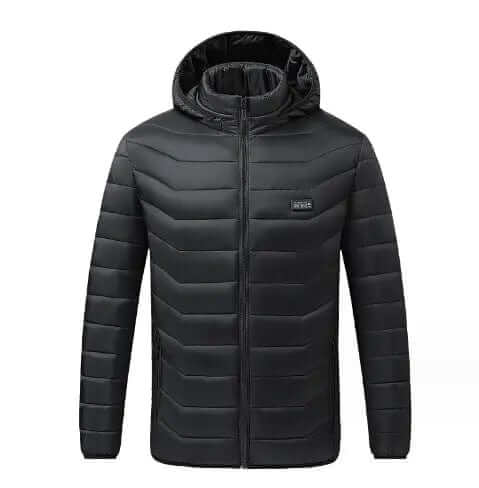 Heated Black Jacket - A&S Direct