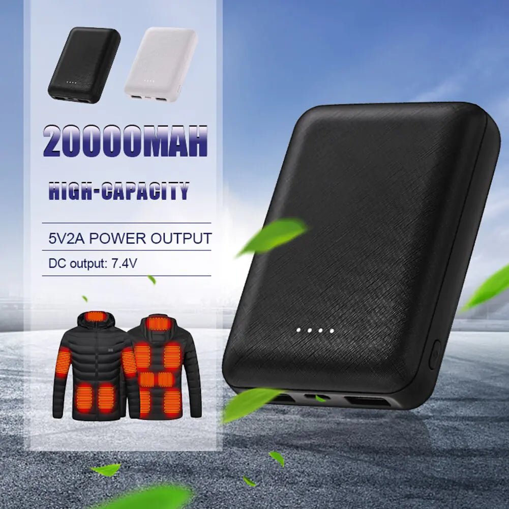 Heated Clothing 20000MAH Battery - A&S Direct