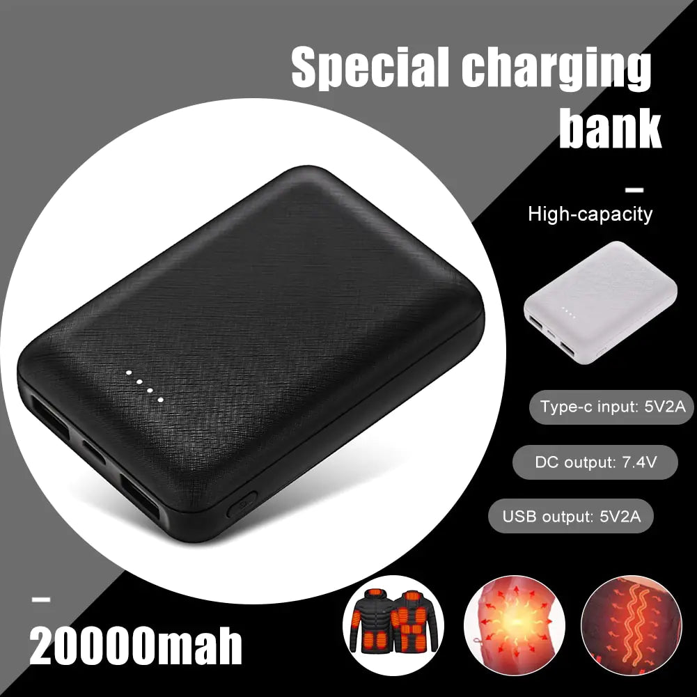 Heated Clothing 20000MAH Battery - A&S Direct