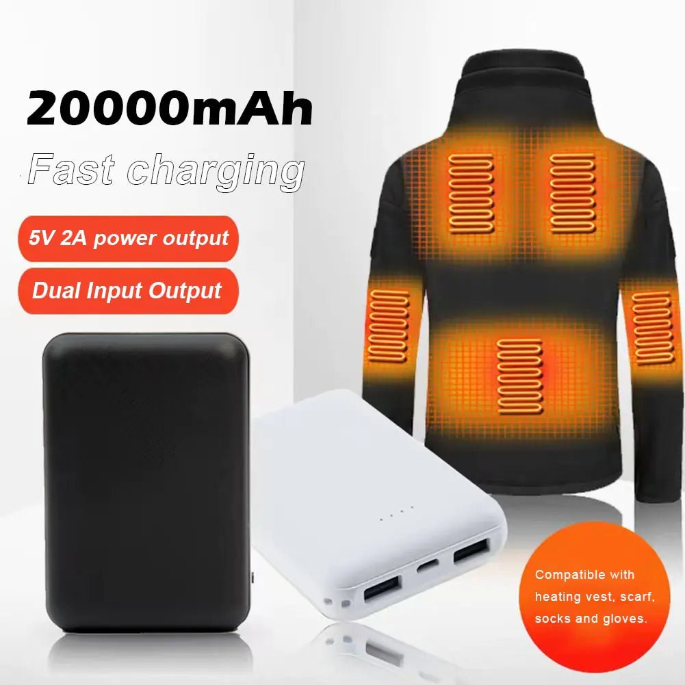 Heated Clothing 20000MAH Battery - A&S Direct