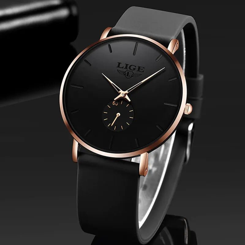 LIGE™ Minimalist Mens Watch - A&S Direct