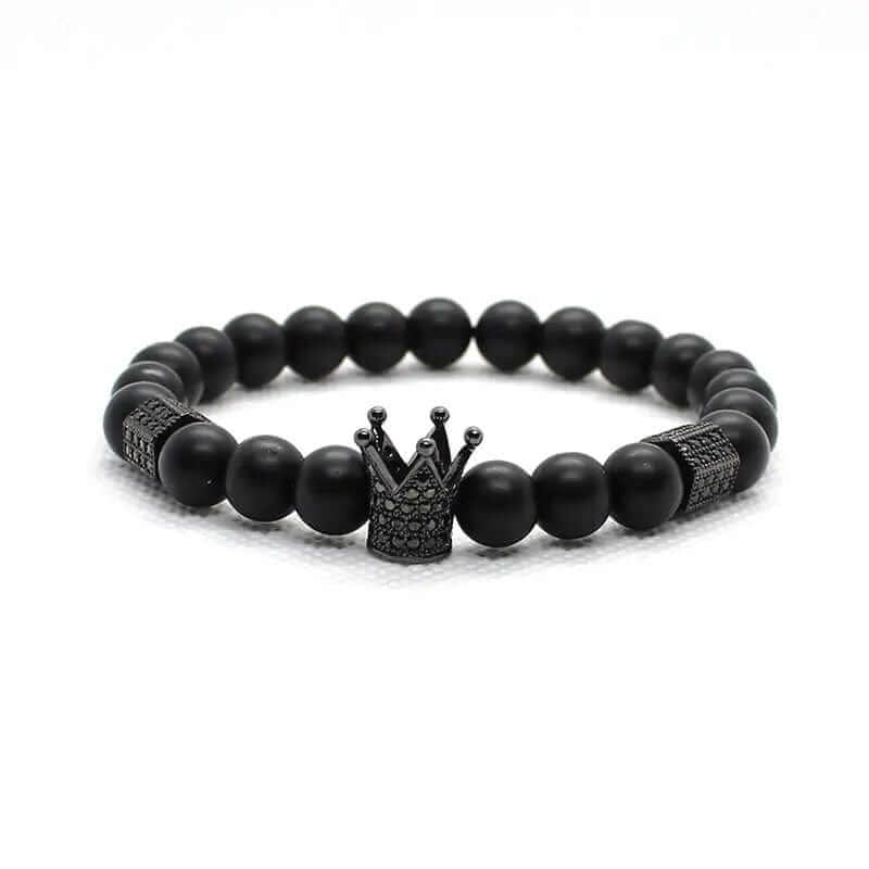 Matte Oxyn Stone Beads Bracelet - A&S Direct