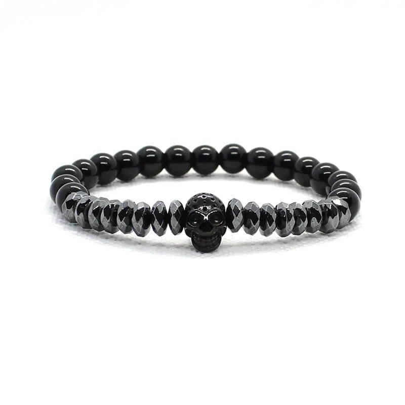 Matte Oxyn Stone Beads Bracelet - A&S Direct