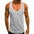 Men's Striped Sleeveless O Neck Tank Tops for Summer Beach and Holidays - A&S Direct