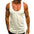 Men's Striped Sleeveless O Neck Tank Tops for Summer Beach and Holidays - A&S Direct