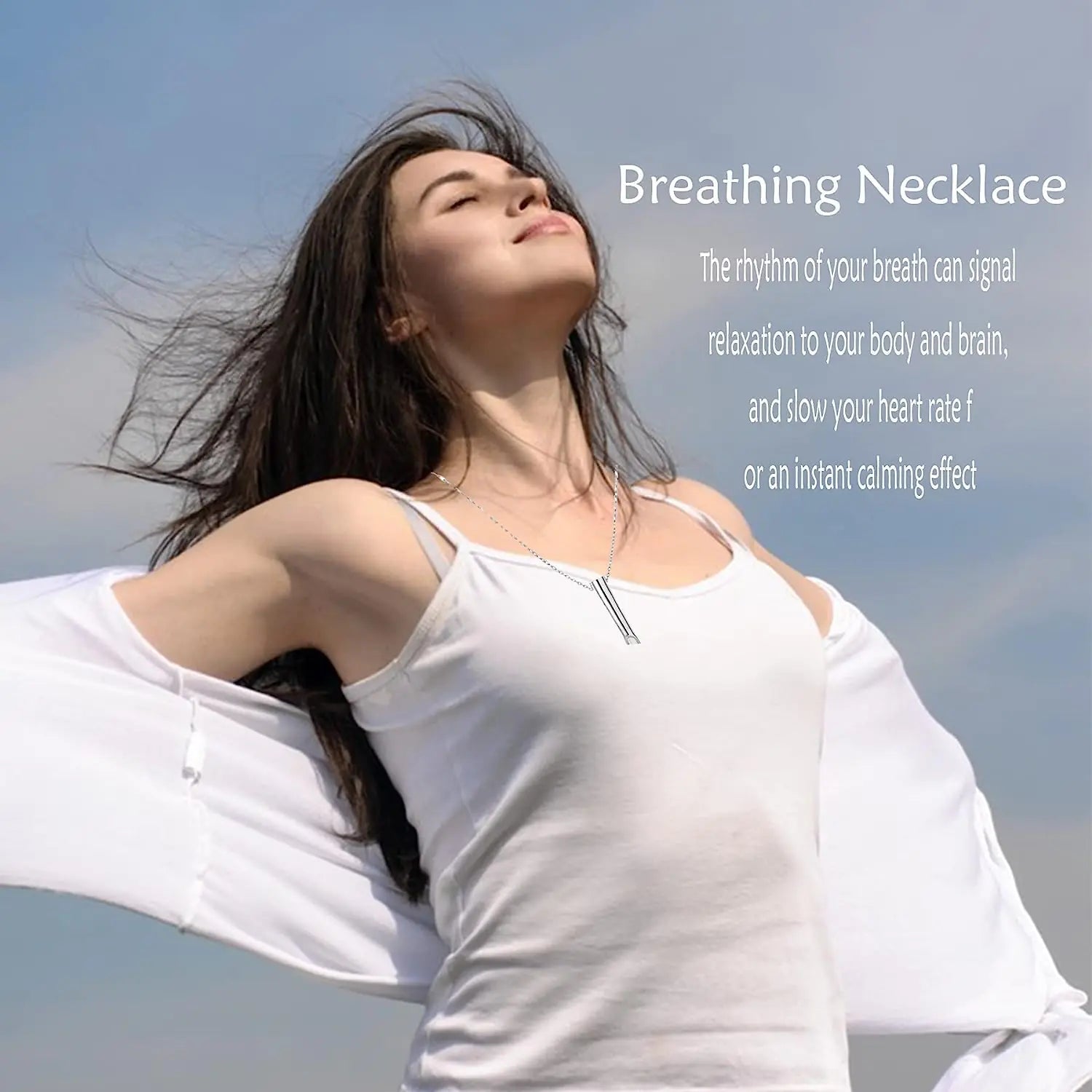 Mindfulness Breathing Necklace - A&S Direct