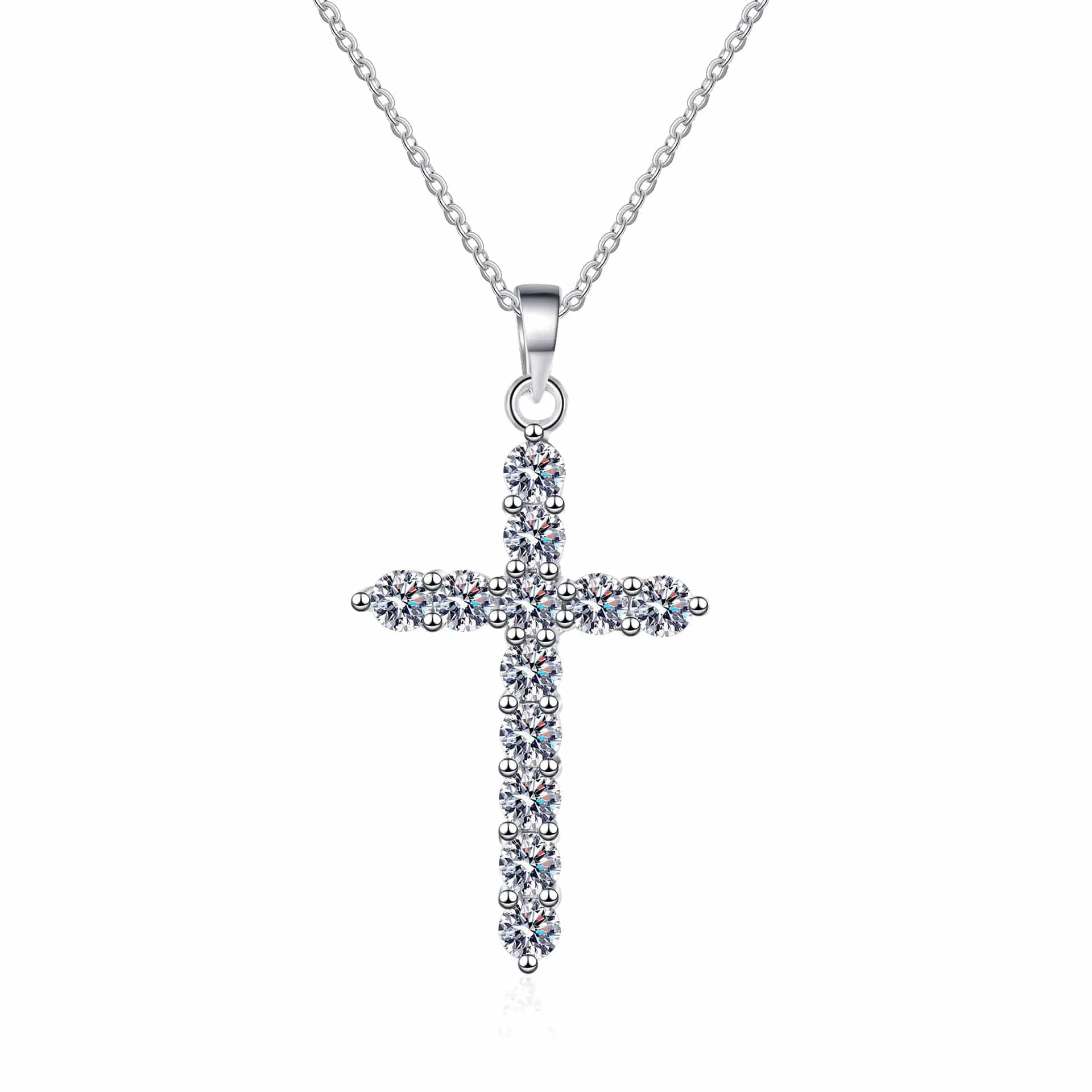 Moissanite Diamond Necklace - A&S Direct