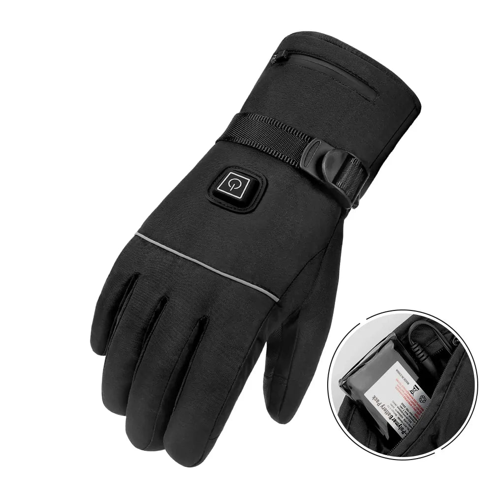 Motorcycle Gloves Waterproof Heated Guantes - A&S Direct