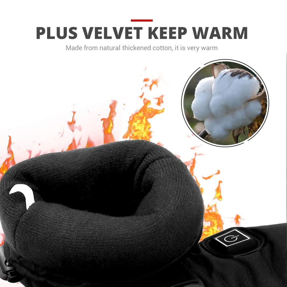 Motorcycle Gloves Waterproof Heated Guantes - A&S Direct