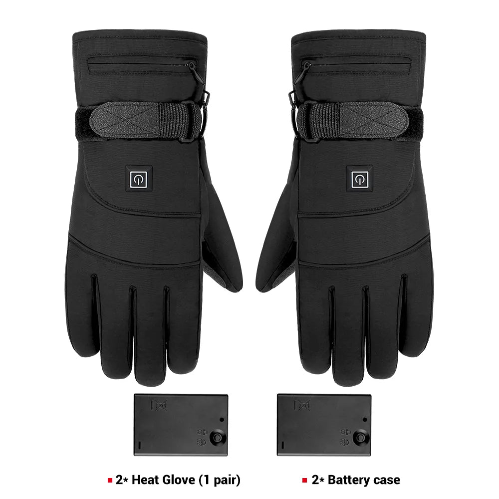 Motorcycle Gloves Waterproof Heated Guantes - A&S Direct