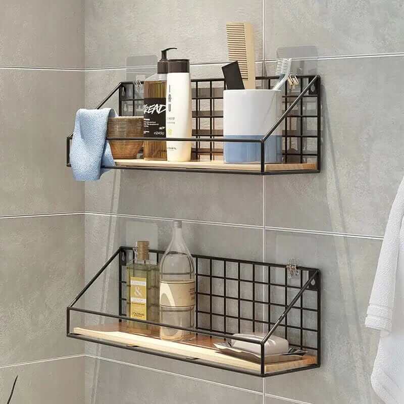 Nordic Wooden Wall Hanging Shelves - A&S Direct