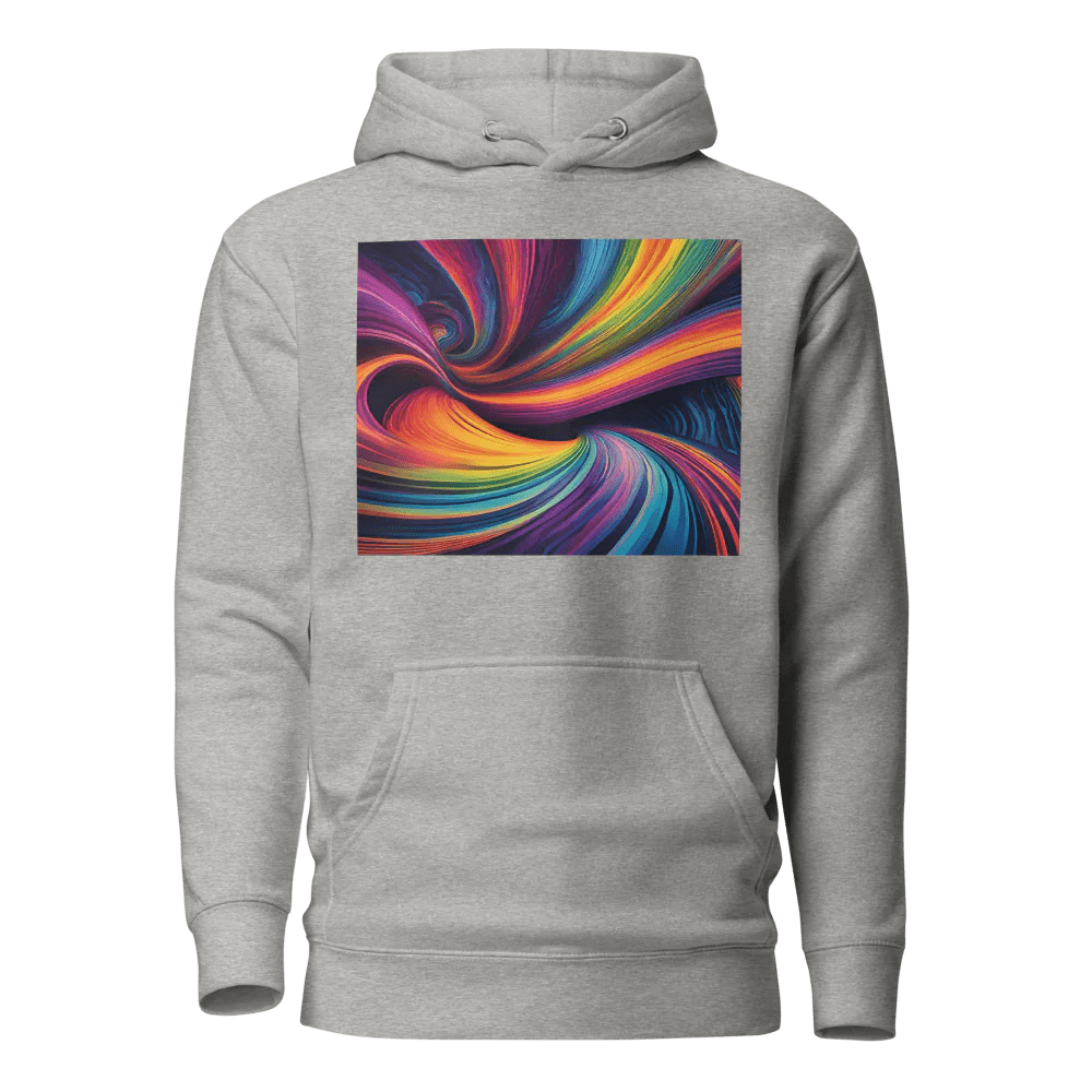 Psychedelic Rainbow Unisex Premium Hoodie - A&S Direct