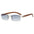 Rectangle Fashion Rimless Sunglasses - A&S Direct