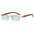 Rectangle Fashion Rimless Sunglasses - A&S Direct