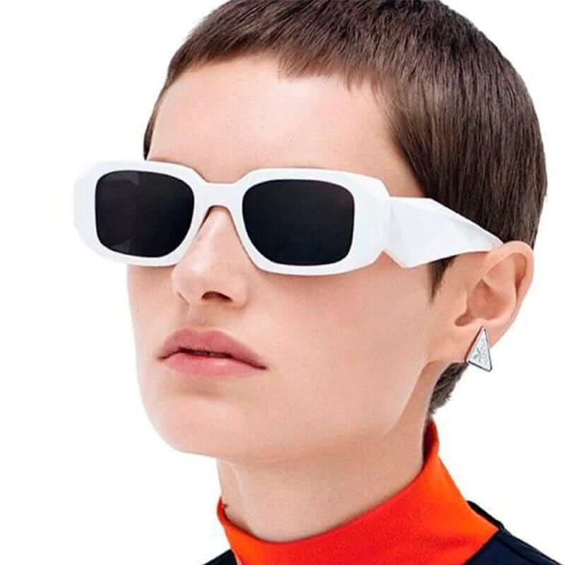 Rectangular Retro Sunglasses - A&S Direct