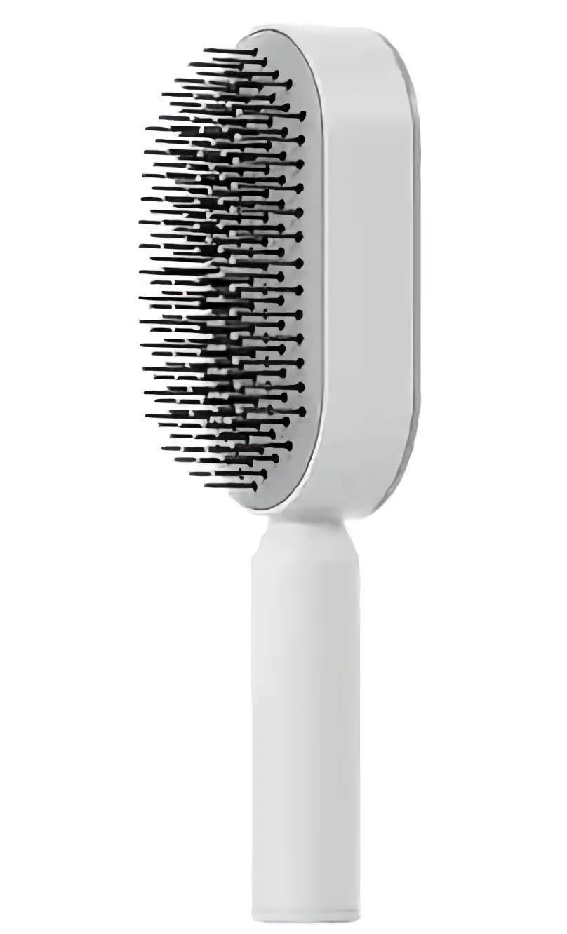 Self Cleaning Anti - Static Hair Brush - A&S Direct