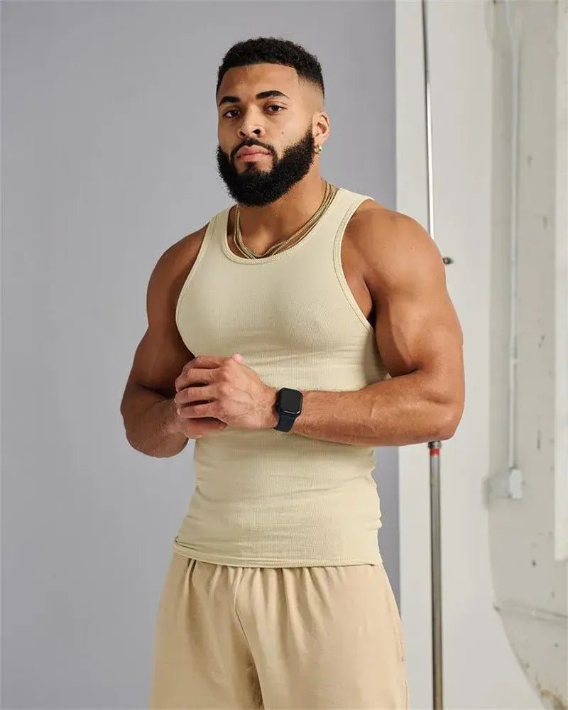 Summer Knitted Men's Tank Tops - A&S Direct