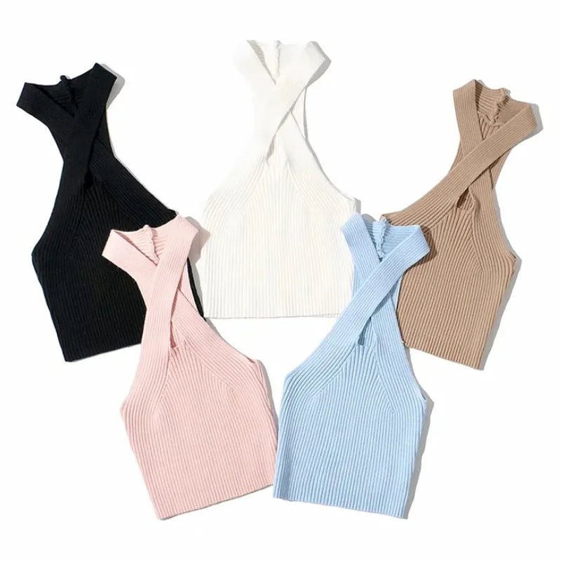 Top Corset Women Cross Camisole Clothes - A&S Direct