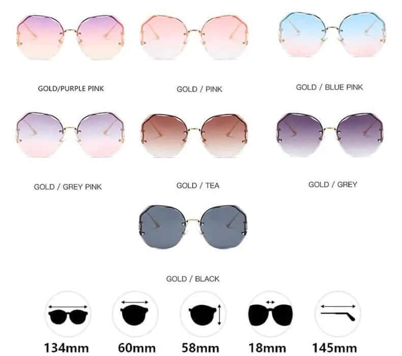 Trimmed Lens Sunglasses - A&S Direct