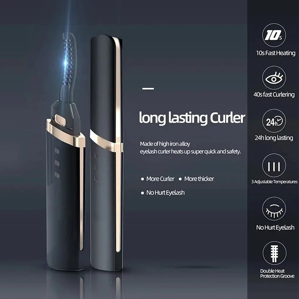 USB Charging Heated Eyelash Curler - A&S Direct