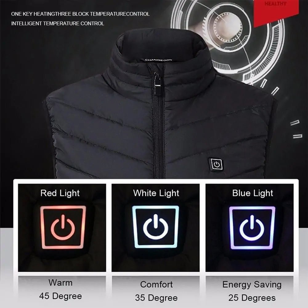 Warmzy™ Thermal Heated Vest - A&S Direct