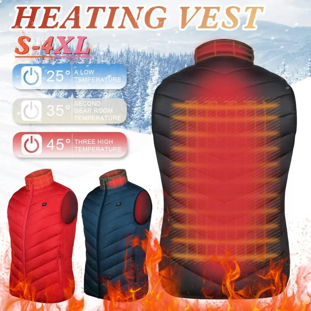 Warmzy™ Thermal Heated Vest - A&S Direct